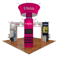 20 X 20 Trade Show Exhibit Booth - TMobile