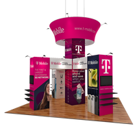 20 X 20 Trade Show Exhibit Booth - TMobile