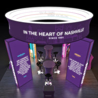 20 X 20 Back lit Trade Show Booth - Travecca