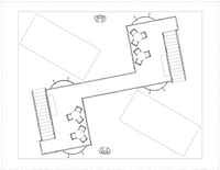50 x 40 Lift Hauling Double Deck Truss Display System