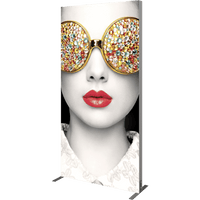 4ft x 8ft VECTOR FRAME LIGHT BOX RECTANGLE 04 FABRIC BANNER DISPLAY
