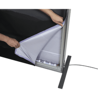 4ft x 8ft VECTOR FRAME LIGHT BOX RECTANGLE 04 FABRIC BANNER DISPLAY