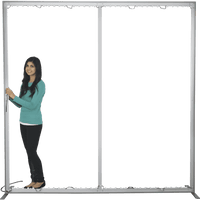 4ft x 8ft VECTOR FRAME LIGHT BOX RECTANGLE 04 FABRIC BANNER DISPLAY